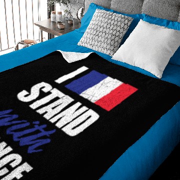 Discover France Baby Blankets