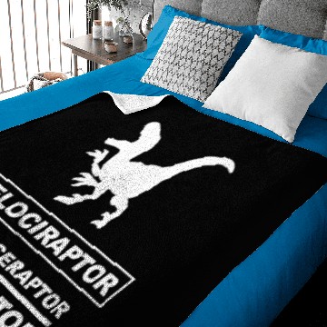 Discover velociraptor Baby Blankets