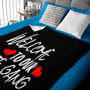 Discover Welcome To Our Latte Gang Baby Blankets