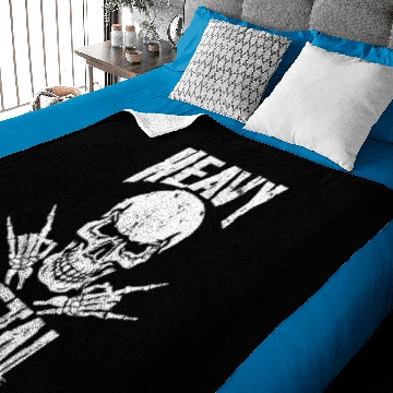 Discover Skeleton Rock Baby Blankets