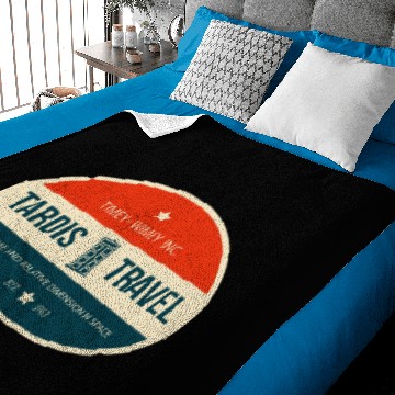 Discover Tardis Travel Baby Blankets