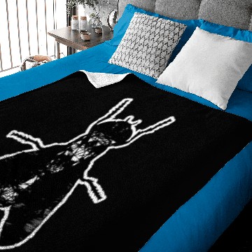 Discover Insect fly polygon animal Baby Blankets