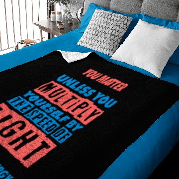 Discover You Matter Baby Blankets