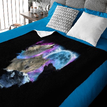 Discover Wolf Mountain Baby Blankets