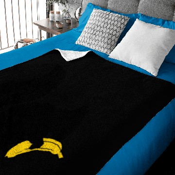 Discover banana eat hunger delicious fruit black squirrel r Baby Blankets