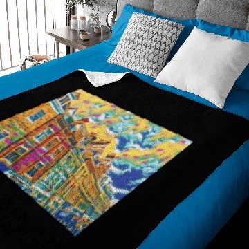 Discover Cambridge Holidays Vacation City Souvenir Baby Blankets