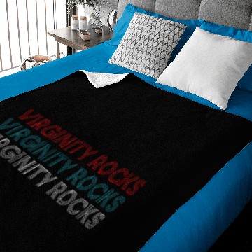 Discover Virginity Rocks Baby Blankets