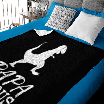Discover papasaurus Baby Blankets