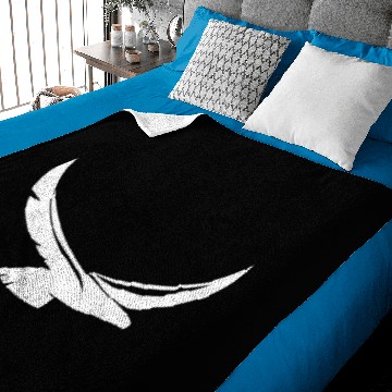 Discover Metallic Seagull Logo Baby Blankets