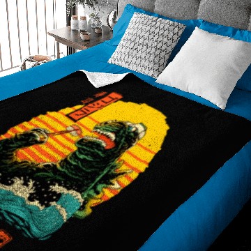 Discover monster kaiju Baby Blankets