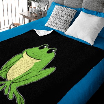Discover Frog Slimy Toxic Mud Baby Blankets