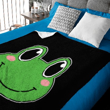Discover Frog Slimy Toxic Mud Baby Blankets
