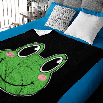 Discover Frog Slimy Toxic Mud Baby Blankets