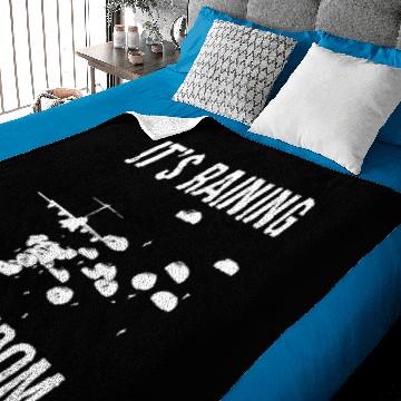 Discover It s Raining Freedom Premium Airborne Paratrooper Baby Blankets