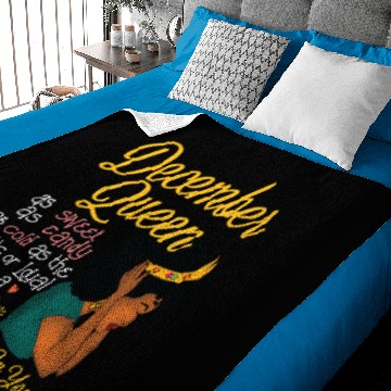 Discover December Black Queen Baby Blankets