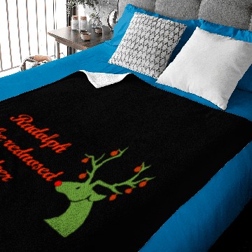 Discover rudolph the rednosed reindeer Baby Blankets