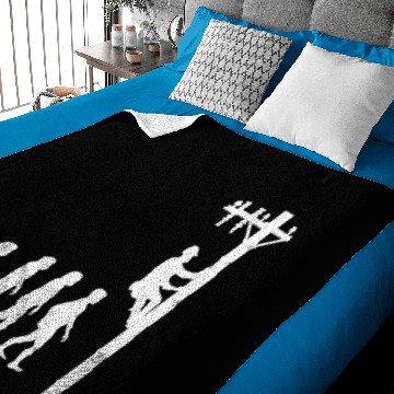 Discover Evolution Lineman Baby Blankets