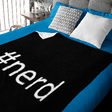 Discover #nerd nerd scientist computer funny gift idea Baby Blankets