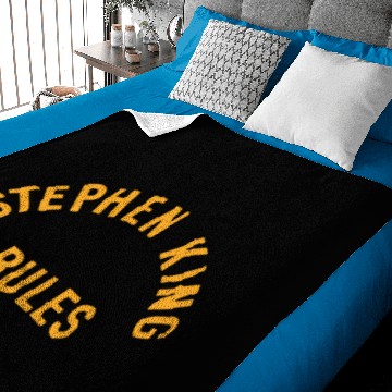 Discover Stephen King Rules Baby Blankets