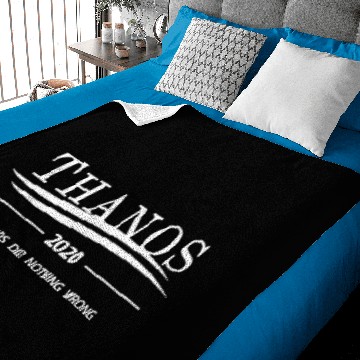Discover Thanos 2020 Thanos Did Nothing Wrong Baby Blankets