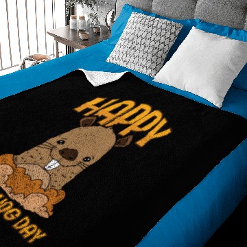Discover Happy Groundhog Day 2019 Baby Blankets