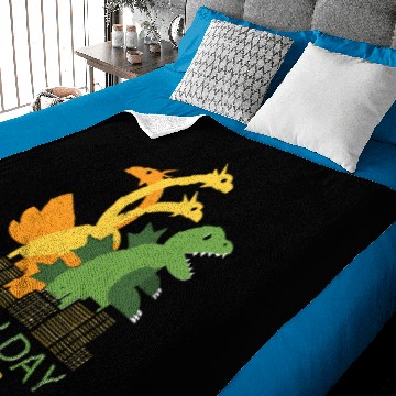 Discover Kaiju Day Baby Blankets