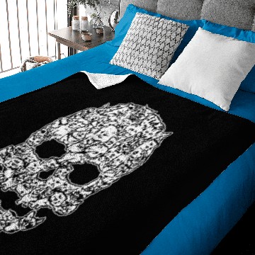 Discover Cat Skull Baby Blankets