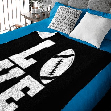 Discover Love Rugby Baby Blankets