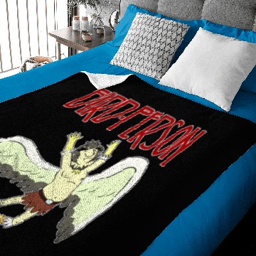 Discover Bird Person Baby Blankets