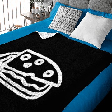 Discover A Toast Sandwich Baby Blankets