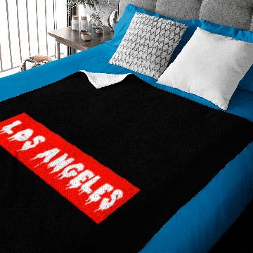 Discover Los Angeles West Coast Baby Blankets