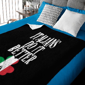 Discover Italians Do It Better Baby Blankets