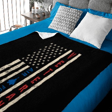 Discover U.S. Air Force Veteran Baby Blankets