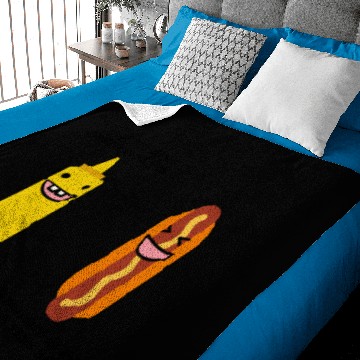 Discover Nice to meat you we mustard do this again Baby Blankets