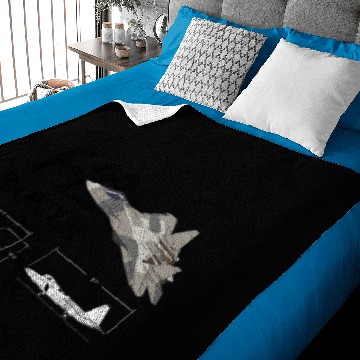 Discover lockheed martin F-22 Raptor Baby Blankets