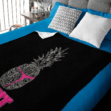 Discover Pineapple Slut Baby Blankets