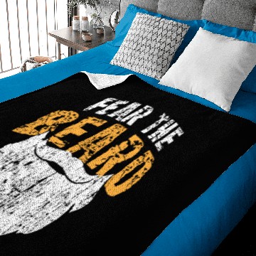 Discover Fear The Beard Baby Blankets
