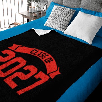 Discover Class of 2027 Novelty High School Elementary Baby Blankets