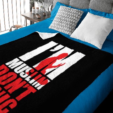 Discover Islam Don't Panic Funny Gift Baby Blankets