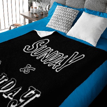 Discover Sunday is Funday Baby Blankets
