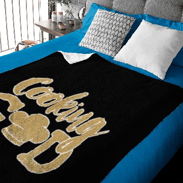 Discover cooking god Baby Blankets