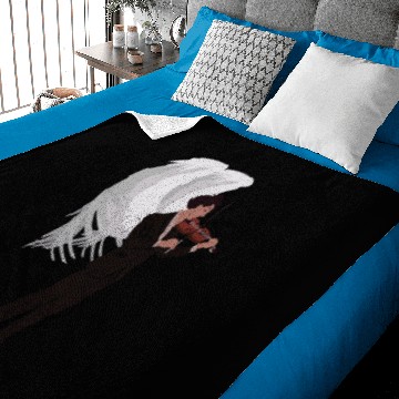 Discover violin Angel Baby Blankets