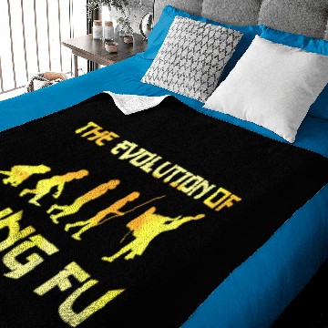 Discover Kung Fu Evolution Baby Blankets