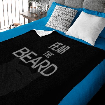 Discover fear the beard Baby Blankets