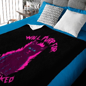 Discover will purr for the wicked Baby Blankets
