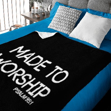 Discover made to worship Baby Blankets