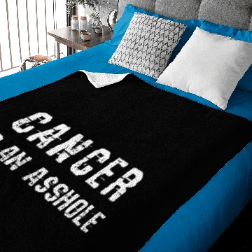 Discover Cancer asshole Baby Blankets