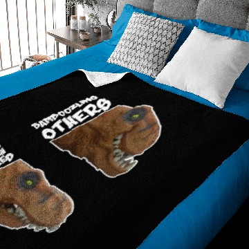 Discover Bamboozling Vs Getting bamboozled Dinosaur Meme Baby Blankets