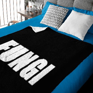 Discover Fungi Mycology Baby Blankets