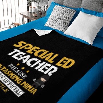 Discover Special Education Multi Tasking Ninja Baby Blankets